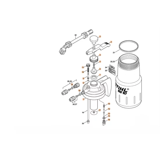 STIHL  Pompa 4247 700 5600